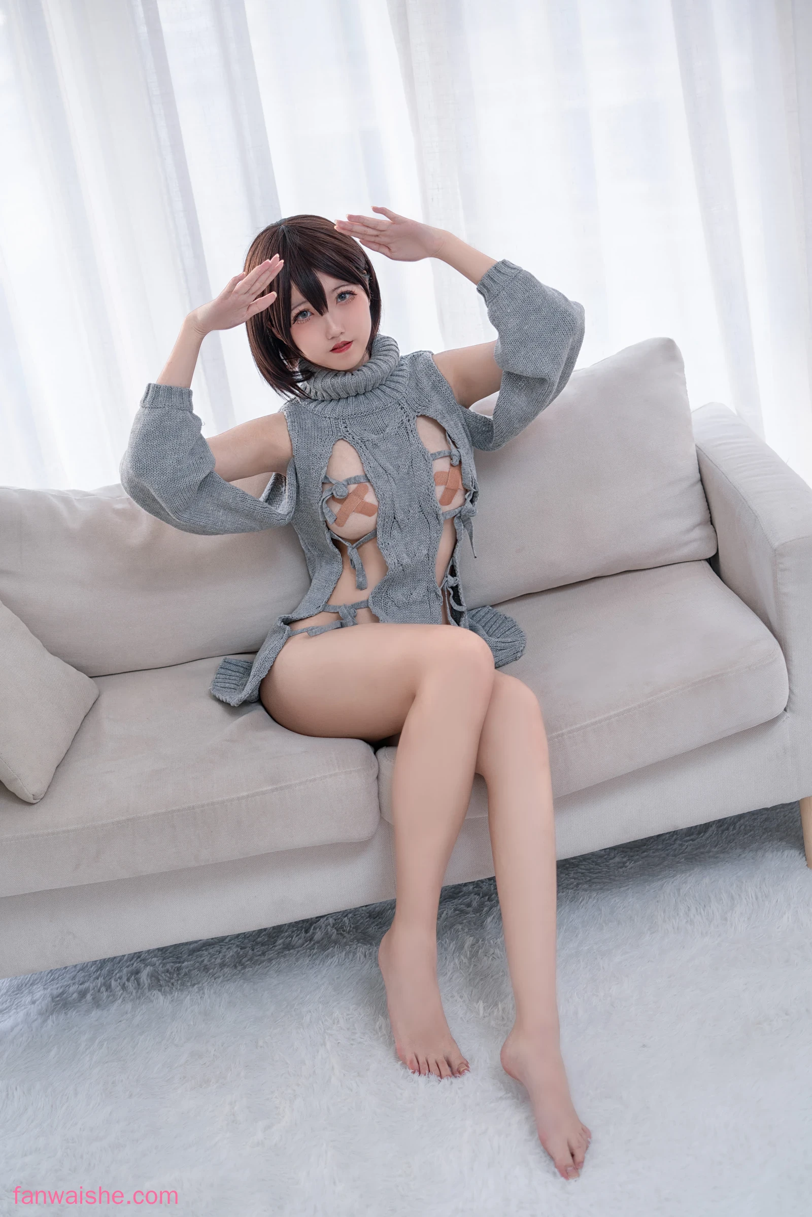 阿薰kaOri 阿薰kaOri NO.002 - 露背毛衣