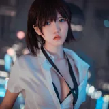 阿薰kaOri《黑丝OL》主题写真：45张全套美图