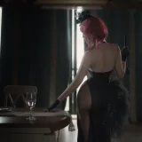 阿薰kaOri《黑太子旗袍》主题写真：20张全套美图