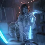 阿薰kaOri《黑暗王朝透明护士》主题写真：24张全套美图
