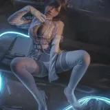 阿薰kaOri《黑暗王朝透明护士》主题写真：24张全套美图