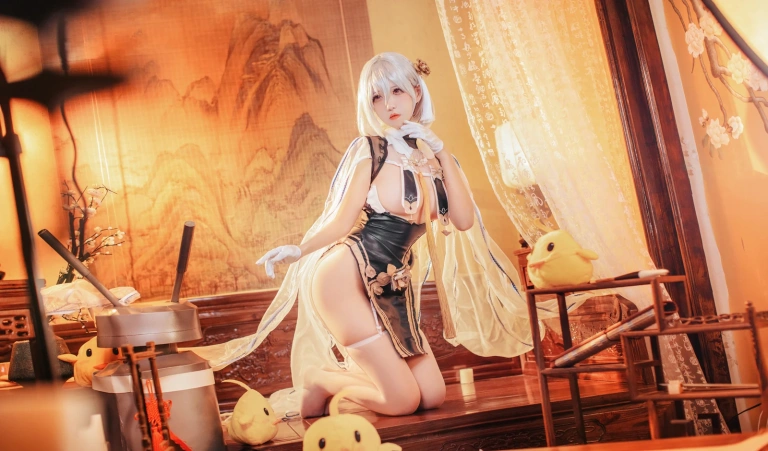 阿薰kaOri《碧蓝航线 天狼星》主题写真：41张全套美图