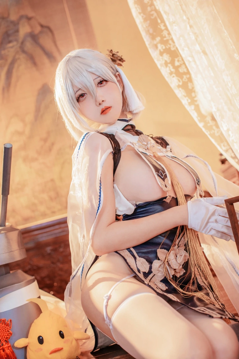 阿薰kaOri《碧蓝航线 天狼星》主题写真：41张全套美图