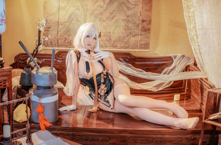 阿薰kaOri《碧蓝航线 天狼星》主题写真：41张全套美图