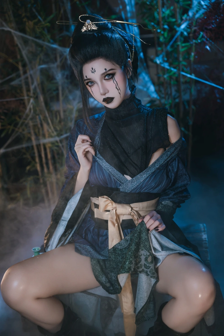 阿薰kaOri《黑神话·悟空 蜘蛛精四妹》主题写真：141张全套美图，含16个视频