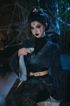 阿薰kaOri《黑神话·悟空 蜘蛛精四妹》主题写真：141张全套美图，含16个视频
