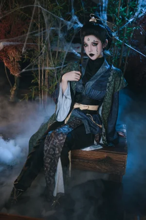 阿薰kaOri《黑神话·悟空 蜘蛛精四妹》主题写真：141张全套美图，含16个视频