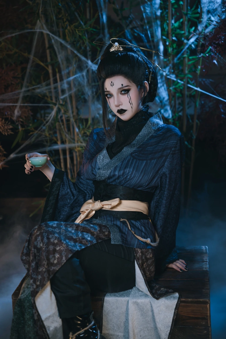 阿薰kaOri《黑神话·悟空 蜘蛛精四妹》主题写真：141张全套美图，含16个视频