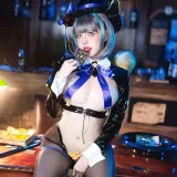 阿薰kaOri《七夕特别篇 柴郡魔术师》主题写真：96张全套美图，含13个视频