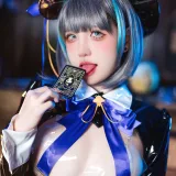 阿薰kaOri《七夕特别篇 柴郡魔术师》主题写真：96张全套美图，含13个视频