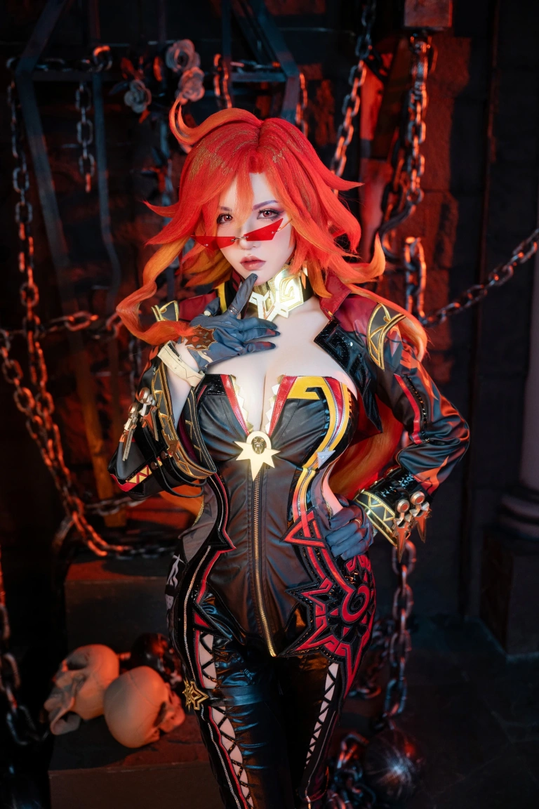 阿薰kaOri《火神玛薇卡》主题写真：213张全套美图，含1个视频