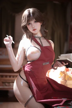 阿薰kaOri《围裙下的秘密》主题写真：212张全套美图，含13个视频