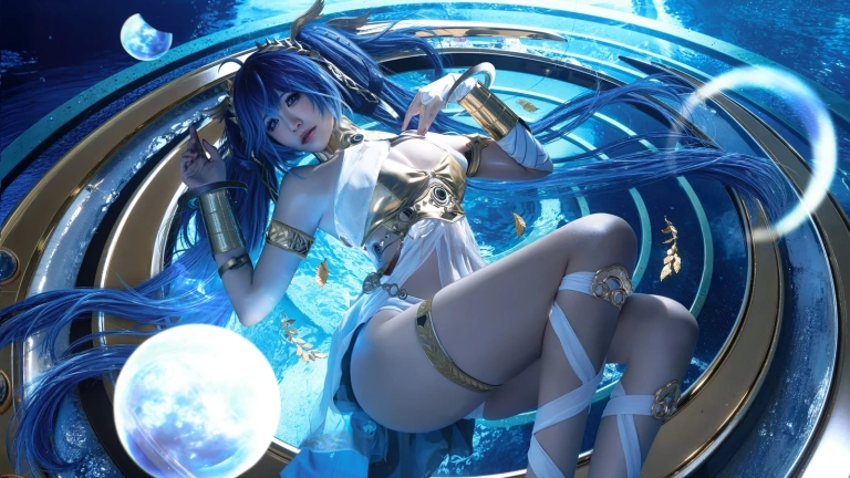 阿薰kaOri《鸣潮 谕女尤诺》主题写真：324张全套美图，含15个视频