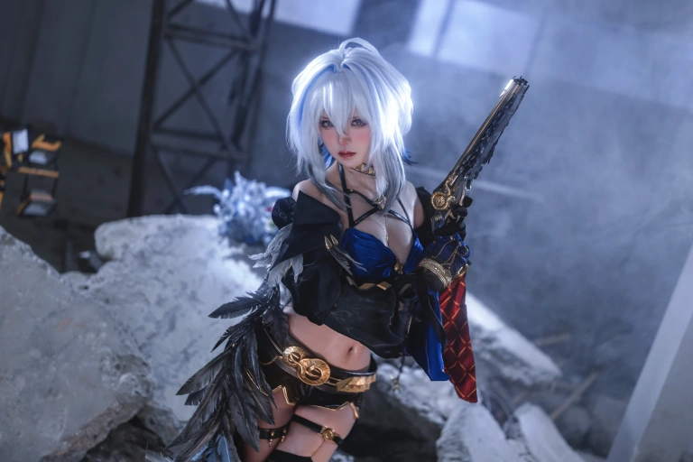 阿薰kaOri《鸣潮 嘉贝莉娜》主题写真：267张全套美图，含11个视频