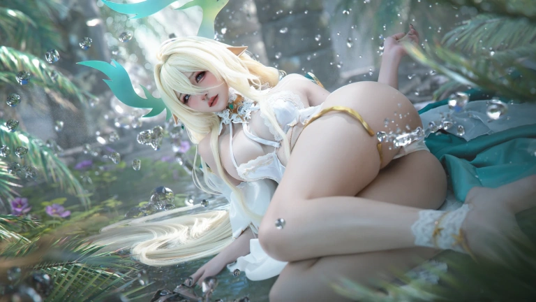 阿薰kaOri《碧蓝航线 金狮》主题写真：269张全套美图，含6个视频