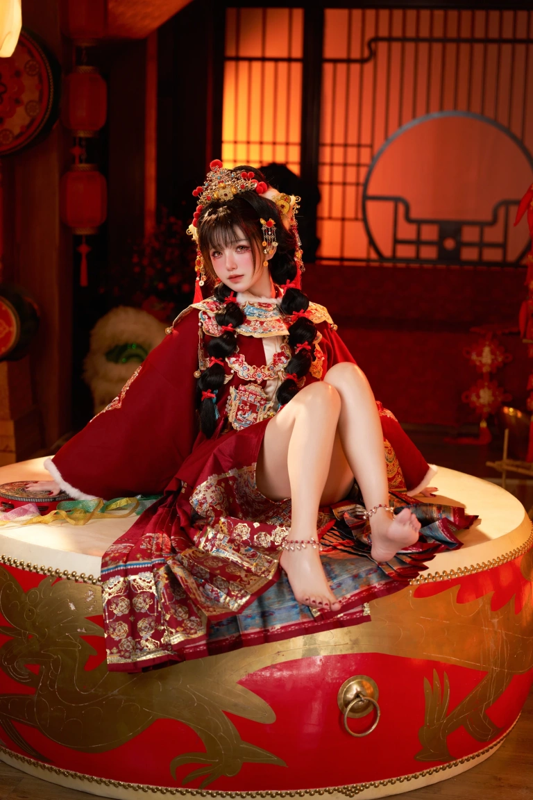 阿薰kaOri《新年》主题写真：543张全套美图，含4个视频
