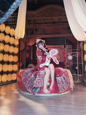 阿薰kaOri《新年》主题写真：543张全套美图，含4个视频