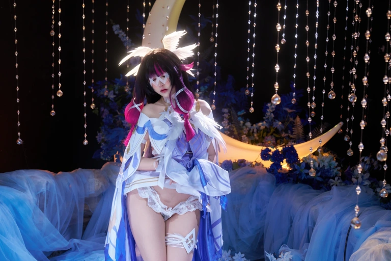 阿薰kaOri《原神少女 哥伦比娅》主题写真：421张全套美图，含16个视频