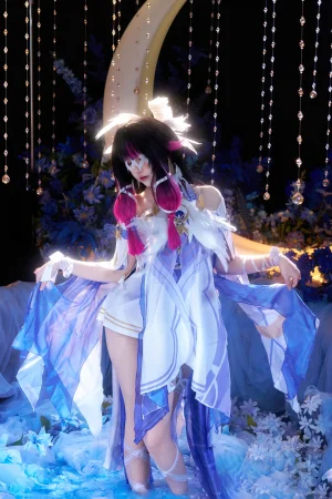 阿薰kaOri《原神少女 哥伦比娅》主题写真：421张全套美图，含16个视频