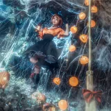 Kitaro_绮太郎《我的英雄学院 万圣节》主题写真：15张全套美图