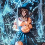 Kitaro_绮太郎《我的英雄学院 万圣节》主题写真：15张全套美图