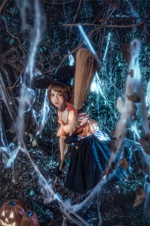 Kitaro_绮太郎《我的英雄学院 万圣节》主题写真：15张全套美图