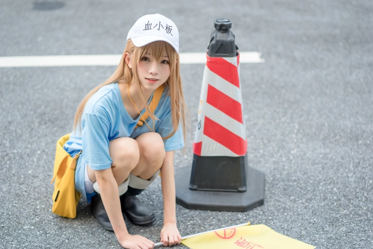 Kitaro_绮太郎《血小板》主题写真：35张全套美图