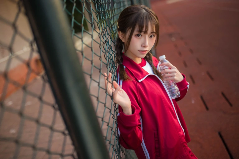 Kitaro_绮太郎《运动服女孩2》主题写真：13张全套美图
