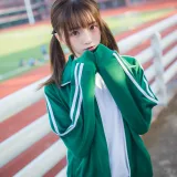 Kitaro_绮太郎《运动服女孩3》主题写真：18张全套美图