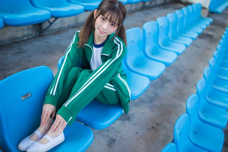 Kitaro_绮太郎《运动服女孩3》主题写真：18张全套美图