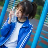 Kitaro_绮太郎《运动服女孩4》主题写真：11张全套美图