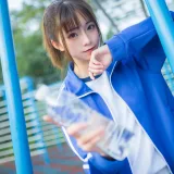 Kitaro_绮太郎《运动服女孩4》主题写真：11张全套美图