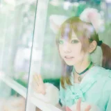 Kitaro_绮太郎《白喵喵喵》主题写真：46张全套美图