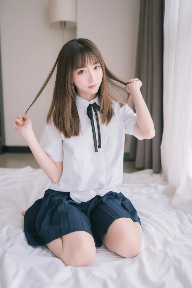Kitaro_绮太郎《JK小姐姐》主题写真：48张全套美图