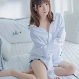 Kitaro_绮太郎《白衬衫》主题写真：48张全套美图