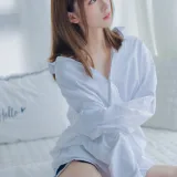 Kitaro_绮太郎《白衬衫》主题写真：48张全套美图