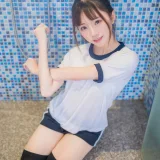 Kitaro_绮太郎《湿身体操服》主题写真：45张全套美图