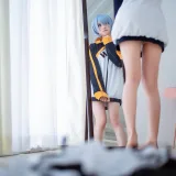 Kitaro_绮太郎《蕾姆运动服》主题写真：18张全套美图