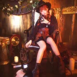Kitaro_绮太郎《蒸汽朋克》主题写真：22张全套美图