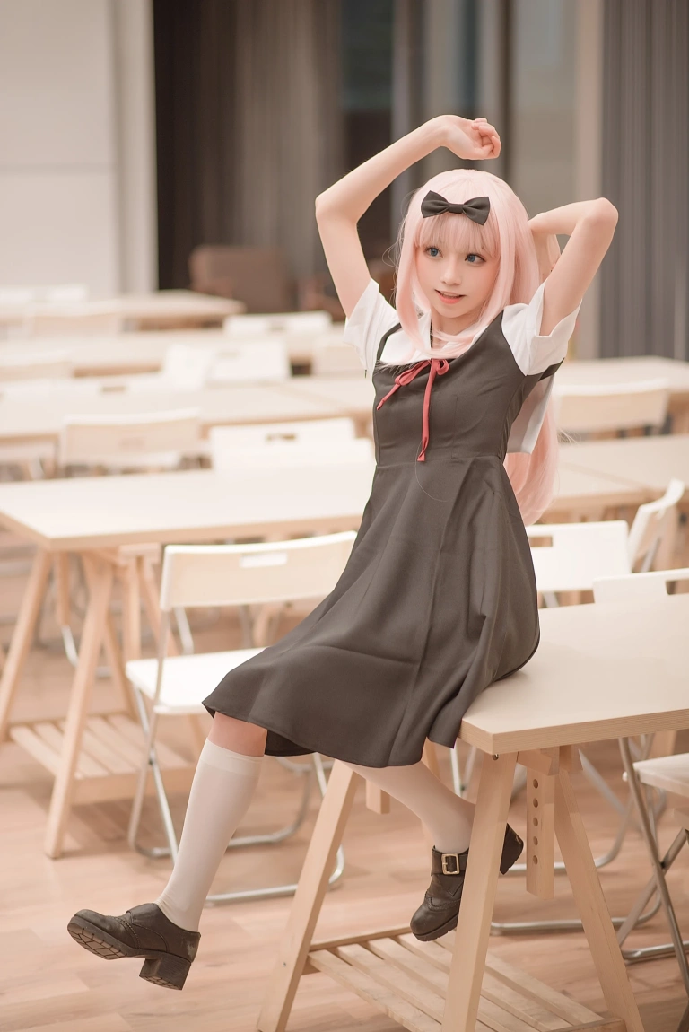 Kitaro_绮太郎《藤原千花》主题写真：11张全套美图