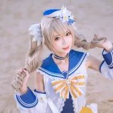 Kitaro_绮太郎《原神 芭芭拉》主题写真：18张全套美图