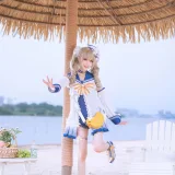 Kitaro_绮太郎《原神 芭芭拉》主题写真：18张全套美图