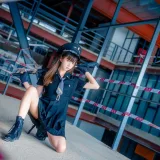 Kitaro_绮太郎《警 制服》主题写真：14张全套美图