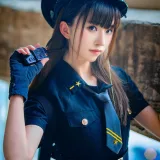 Kitaro_绮太郎《警 制服》主题写真：14张全套美图
