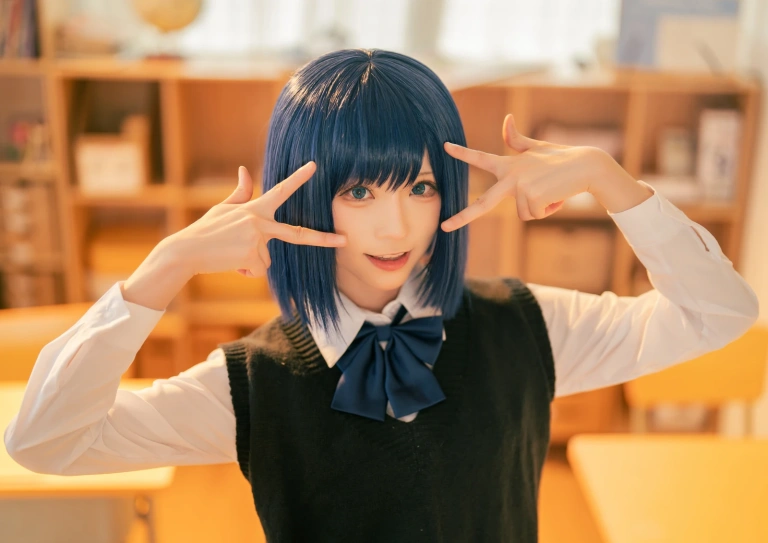 Kitaro_绮太郎《黑川赤音》主题写真：33张全套美图