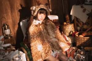 Kitaro_绮太郎《麋鹿》主题写真：37张全套美图