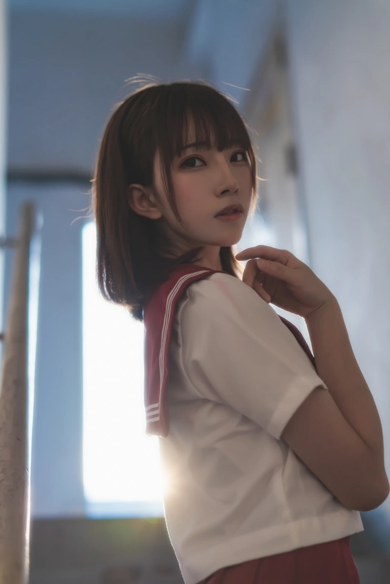 Kitaro_绮太郎《赤》主题写真：24张全套美图