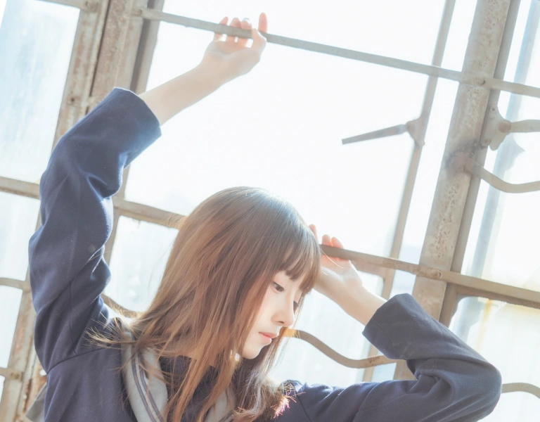 Kitaro_绮太郎《逝去的青春》主题写真：22张全套美图