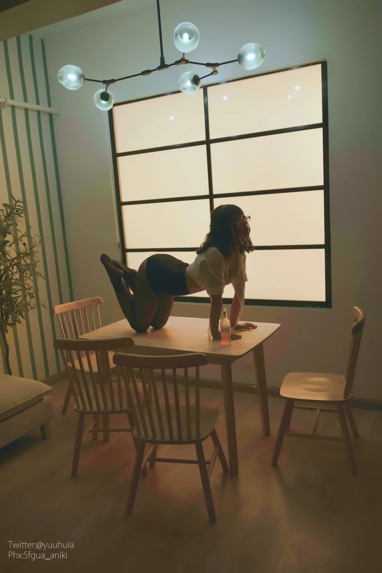 Kokuhui(yuuhui玉汇)《宿醉》主题写真：88张全套美图