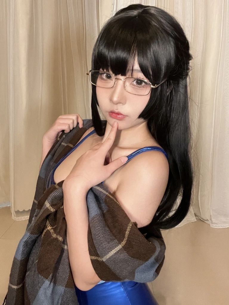 Kokuhui(yuuhui玉汇)《游泳部学姐自拍》主题写真：30张全套美图